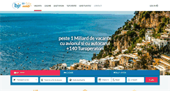 Desktop Screenshot of bjr-vacante.ro